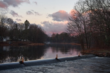 Weir on the Sudbury River Weir on the Sudbury River